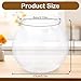 Mini Plastic Fish Bowl, 27 Oz Decorative Small Fishbowl, Round Plastic Fish Tank, Unbreakable Aquarium Fish-Bowls for Party Decorations, Centerpiece Vases, Hydroponic Planter and Home Decorations
