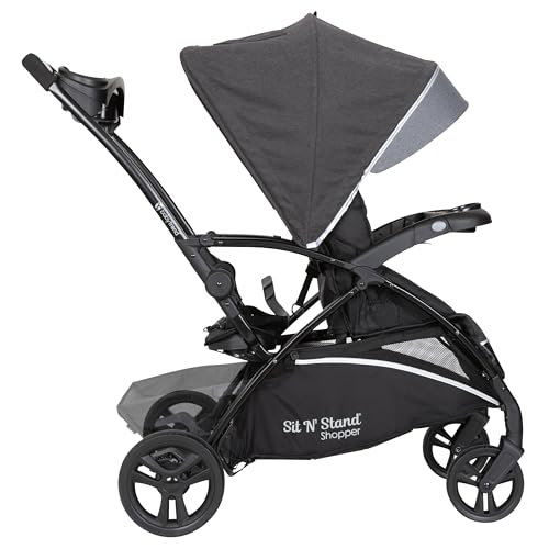 Image of Baby Trend Sit N Stand 5-in-1 Shopper Travel System with Ally 35 Infant Car Seat, Spectra