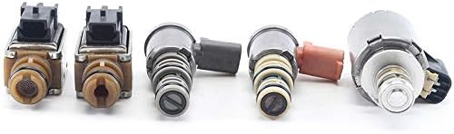Shift Solenoid, 5PCS A & B Transmission Shift Solenoid EPC TCC Solenoid for GM 4L60E Model Automatic Transmission (4L60E Solenoid 03-05)