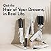 BONDIBOOST Wave Wand Hair Curling Iron Wand [25 mm], 1 Inch Ceramic Tourmaline Triple Extra Large Barrels + Long Lasting, Natural Looking Waves + Instant Heat Up for Fast Styling