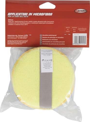 START 3-teiliges Set Applikatoren aus Mikrofaser für die Pflege Ihres Autos