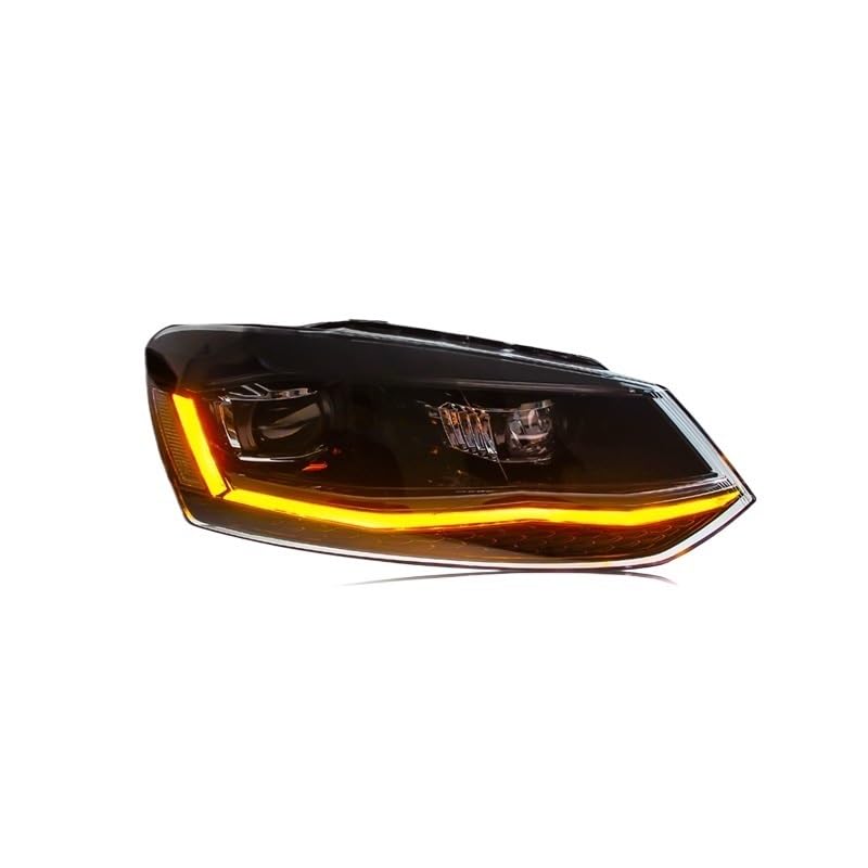Faros LED para VW Polo 2011-2018 con luces antiniebla traseras e intermitentes coche 5