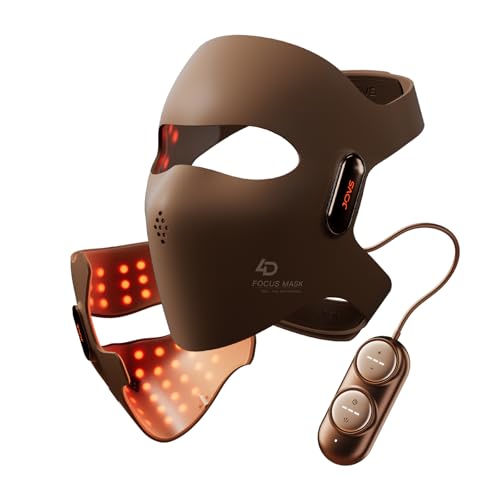 JOVS 4D Laser Light Therapy Mask, Red Light Therapy Mask for Face with FPT Technology, 4 Long Light Waves for 3D Anti-aging