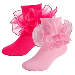 2 Pairs - Pink, Hot Pink