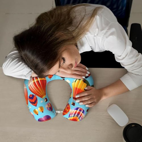 Almohada de poliéster para cuello y hombros negra miniatura 7