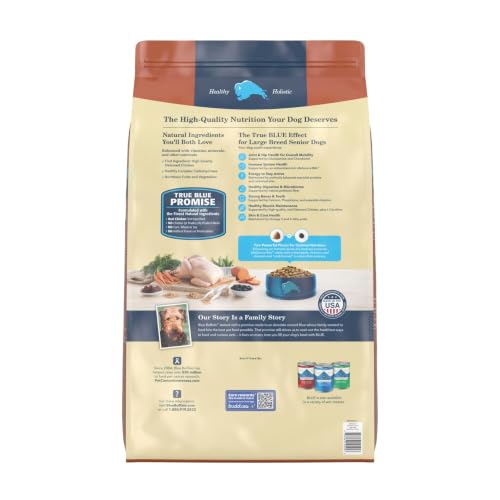 Blue Buffalo Life Protection Formula Chicken Large Senior Dog Food, 30 lb