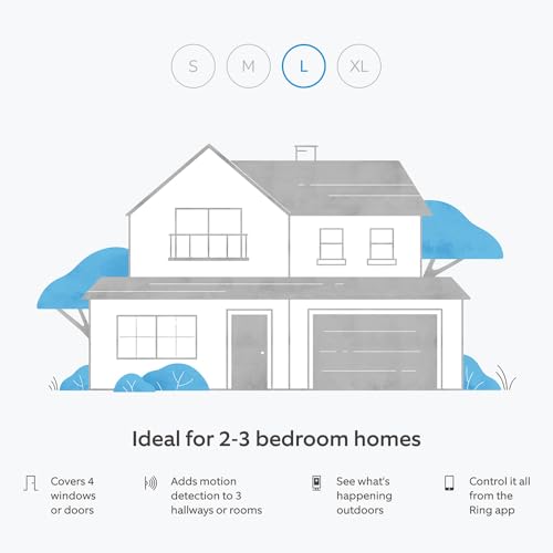 Ring Alarm Pack - L + Outdoor Camera (Stick Up Cam) by Amazon | Smart home alarm security system with optional Assisted Monitoring - No long-term commitments | Works with Alexa - Image 4