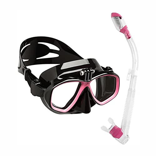 BONOOL Máscaras de buceo, gafas de esnórquel, impermeables y antivaho, hechas de materiales respetuosos con el medio ambiente, multifuncionales, unisex, equipo de buceo HD, gafas de natación
