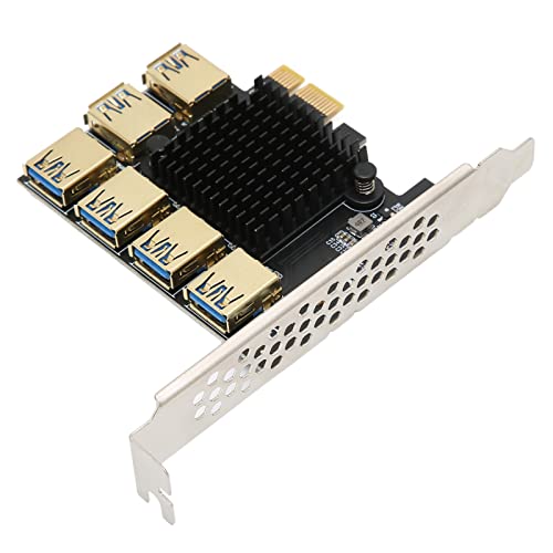 Splitter Riser E da 1 a 6 schede -express per Uso Domestico e dufficio pci