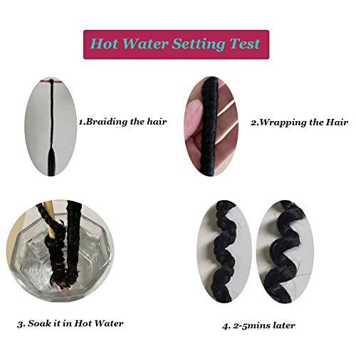 Blue Braiding Hair 30Inch 8Packs Long Braiding Hair For Box Braids Yaki Braiding Hair Hot Water Setting Knotless Braids Hair Extensions (30Inch (Pack Of 8), Blue) #TOP4