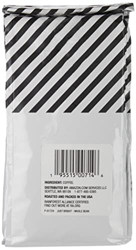 Amazonfresh Just Bright Whole Bean Coffee, Light Roast, 12 Ounce #TOP3