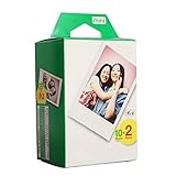 KOMPAKTES DESIGN: Mit dem Sofortbildfilm erhalten Sie Fotos im Kreditkartenformat, die problemlos in Ihre Tasche passen, sodass Sie Ihre wertvollen Erinnerungen überallhin mitnehmen können.
