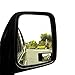 Hypersonic Blind Spot Mirror Convex Wide Angle Rear View Car Outside Universal Fit Stick Mirrors