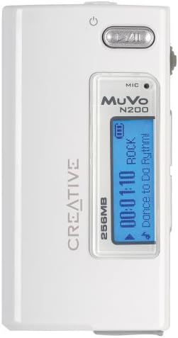 Creative MuVo Micro N200 256 MB MP3 Player White