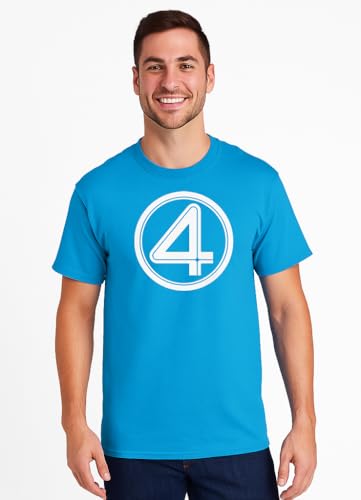 Marvel Fantastic Four Logo Symbol T-Shirt3