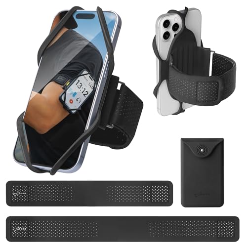 Kit Sport Pocket Brassard de Course S L et Support Téléphone Universel 4-7,2 Pouces