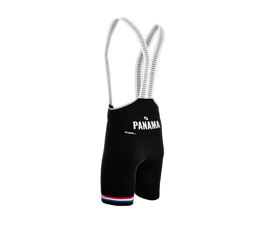 Panama Black Code Cycling Pro Bib Shorts Bike for Men Size L