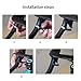 Ldabrye 1Pair Bicycles Handle Ends Rest Road Bike Handlebar Thumb Rest Ergonomic Bicycles Rest Handlebar Bike Part