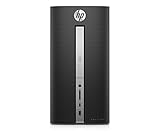 HP Pavilion Desktop Computer, Intel Core i5-7400, 8GB RAM, 1TB Hard Drive, 16GB Intel Optane, Windows 10 (570-p050, Black)