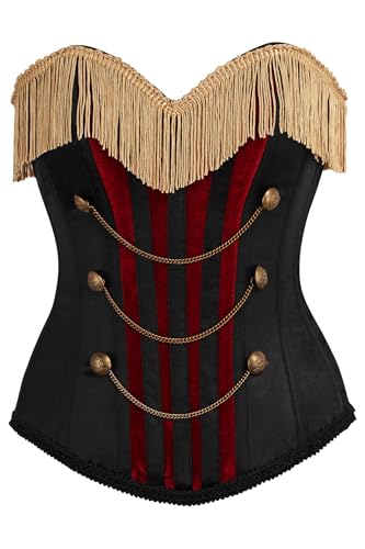 トップス THEREDTHREAD S burlesque corset THEREDTHREAD】S burlesque corset