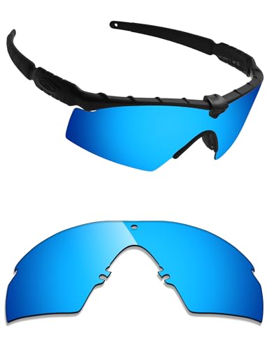 Image of Alphax Polarized Replacement Lenses for Oakley Si M Frame 2.0 Sunglasses | Glare Reduction | Precision Cutting