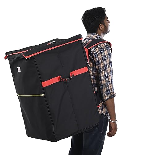 Image of Black Grocery /Courier /Parcel /Logistics /Ecommerce Delivery Bag,150 Litre Capacity Waterproof,28 * 20 * 18 Inches Size for Delivery Purpose