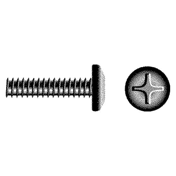 Vis Seachoice Sc4766 antirouille en acier inoxydable tête poêle 1/4-20 boite de 100