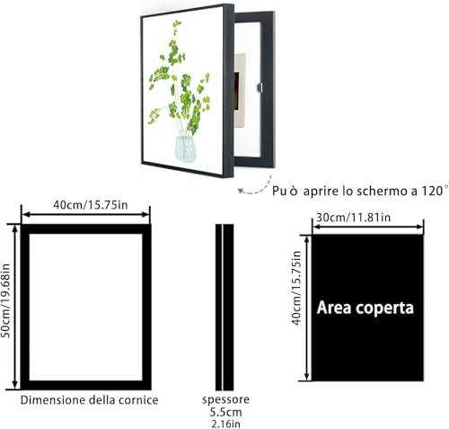 Couvercle de compteur électrique vertical panneau décoratif pour restaurant perforé - 2