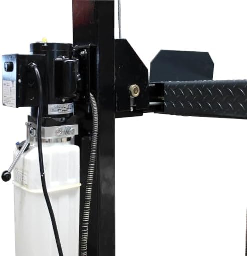 4-Post Car Lift, 8000 lb Capacity, 72-inch Lift Height, 110V Single Phase Motor