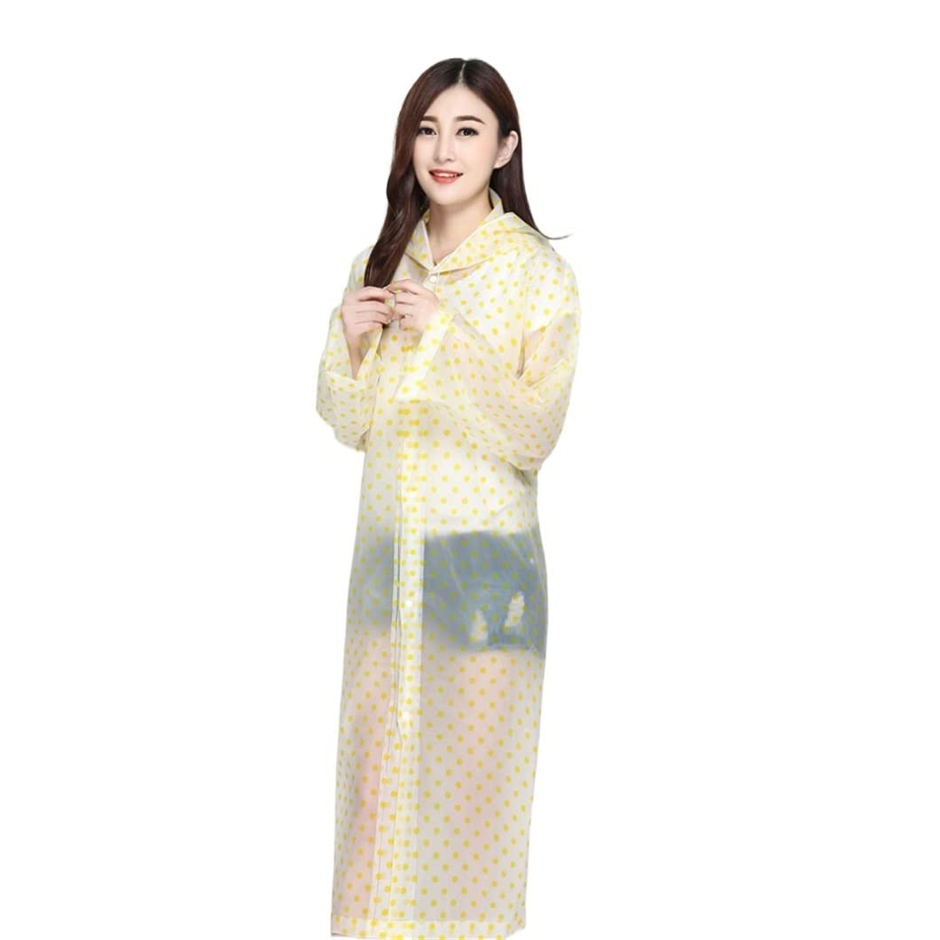Poncho Antipioggia Impermeabile 5pcs Donne Impermeabili Trasparenti Poncho Per Adulti All'aperto Carino Stampa Copertura Trasparente Impermeabile Mantella Antipioggia