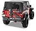 Bestop 4493401 Highrock 4X4 Rear Bumpers With Tire Carrier (Matte Black)