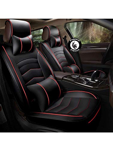 Image of Pegasus Premium PU Leatherite Car Seat Cover for Hyundai Elite -i20 (2014-2020)(Set of Front & Rear Seat Cover Only)