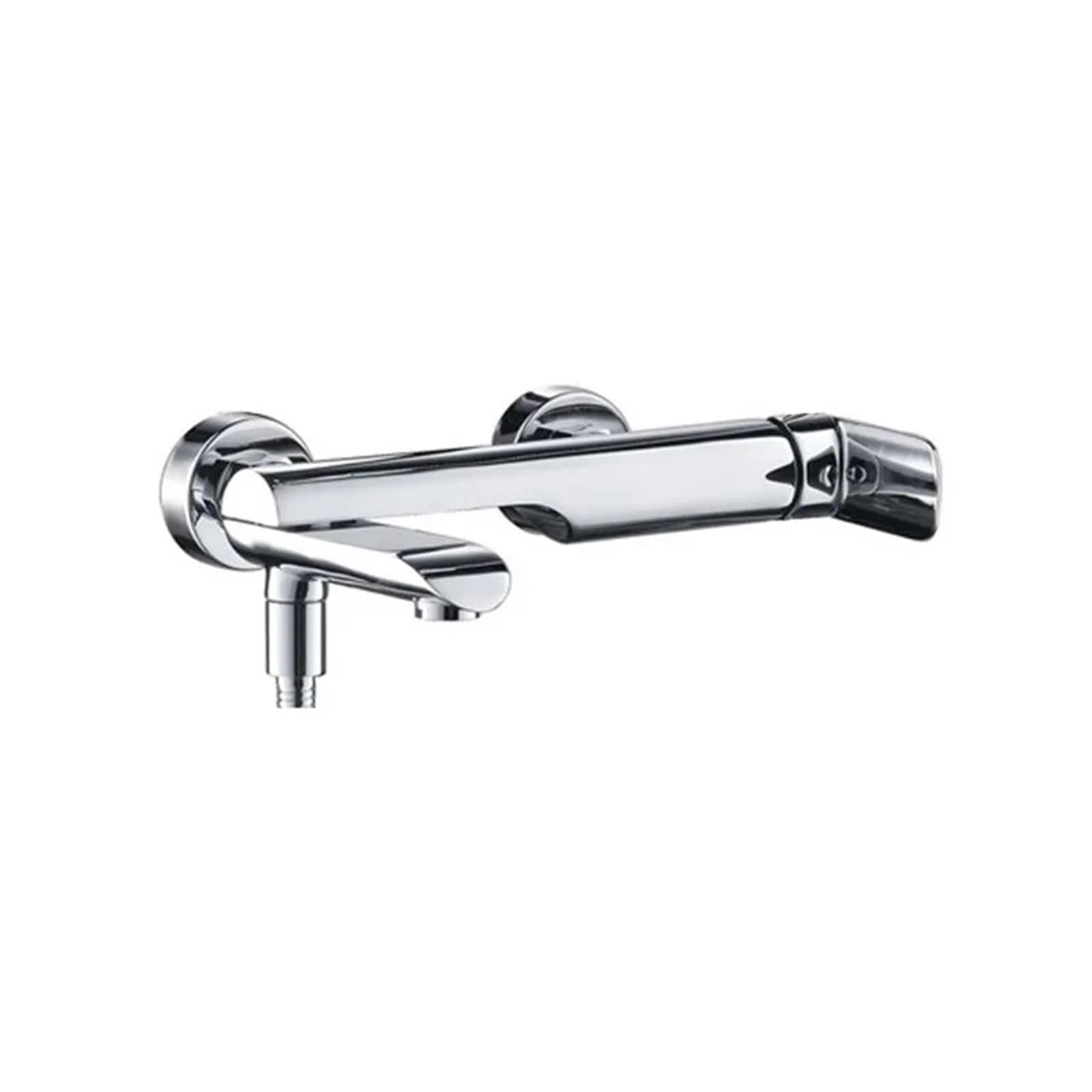 Xpjyua Color 1 Thermostatic Shower Mixer Swinging Mouth, Bathtub Hot And Cold Hidden Faucet, Copper, Shower Room And(Color 1)
