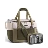 LOVEVOOK Small Gym Bag for Women & Men with Wet Pocket,26L Cute Waterproof Womens Gym Bag Travel Duffel Bags Workout Bag,Convertible Carry on Bag Overnight Bags Personal Item Travel Bag (Been Green,L)