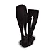 CABEAU Compression Socks - Travel, Help Swelling/Blood Flow, Black, Small