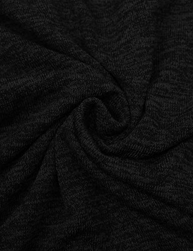 H2H Mens Casual Slim Fit Pullover Hoodie Lightweight Knitted Sweatshirts Black Us S/Asia M (Cmohol089) #TOP4
