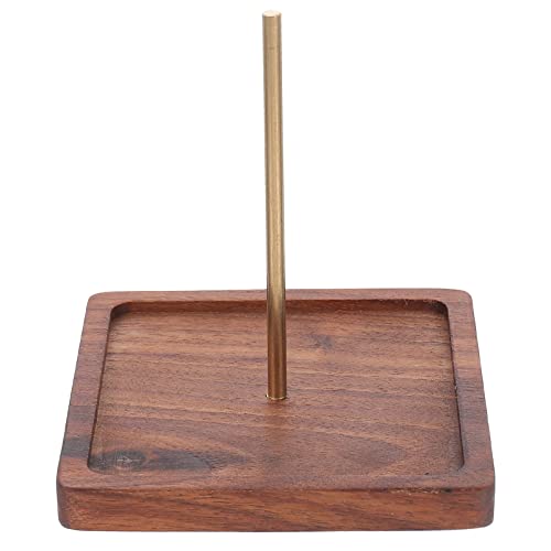 Wooden Spinning Yarn and Thread Holder Sewing Wire Spool Stand Holder Beading Line Storage Holder Embroidery Thread Container for Home Store