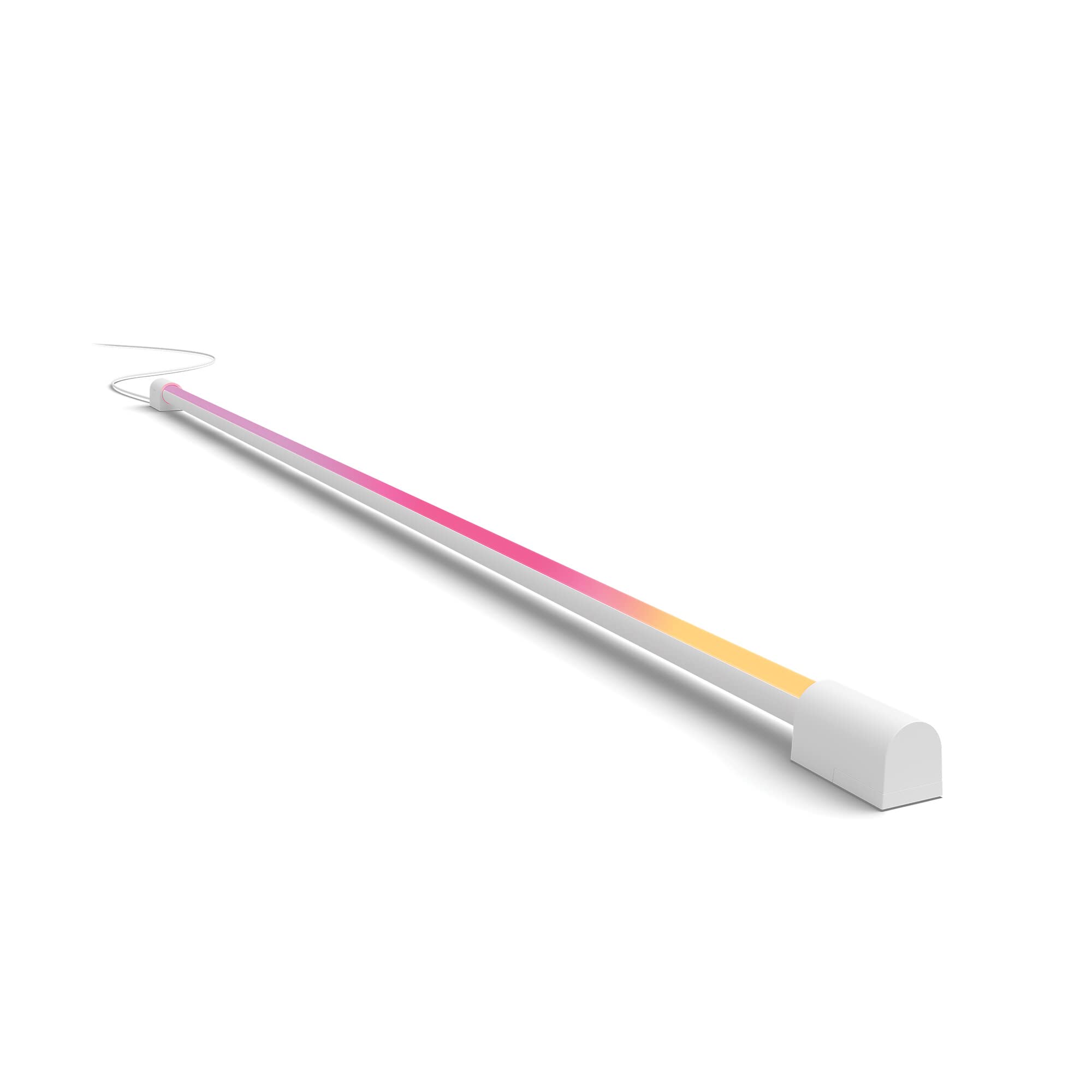 Philips Hue Play Gradient Light Tube weiß 125cm  1260lm  Surround-Beleuchtung  bis zu 16 Mio. Farben  einstellbare Lichteffekte  steuerbar via App  für Fernseher geeignet