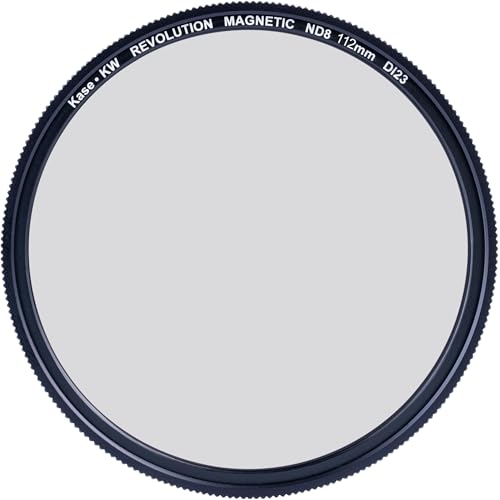 Filtre magnétique anti-chocs ND8 112mm densité neutre 3 arrêts basse réflexion