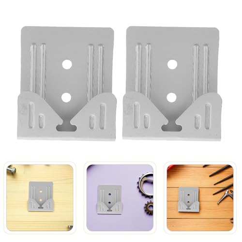 Fácil instalación para decoración con clips metálicos para espejos que evitan caídas y daños 8