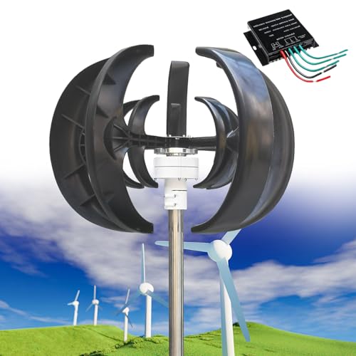 Kit generatore eolico per turbina eolica, set di energia eolica verticale, kit generatore di energia eolica orizzontale per casa, barca, marina, monitoraggio, illuminazione stradale