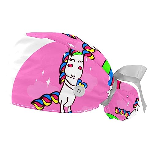 Cappellini da lavoro licorne rose pour une journée de travail colorée