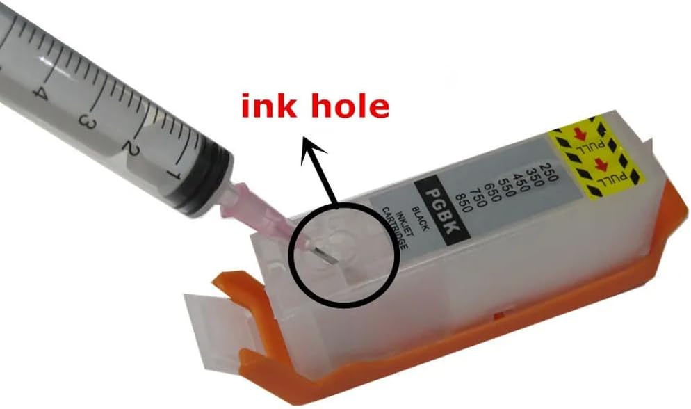 自動リセットチップ付き詰め替えインクカートリッジ PGI-470 PGBK 470