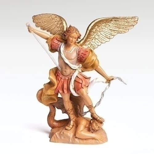 Saint Michel Fontanini 16,5 cm: le cadeau idéal de crèche de Noël