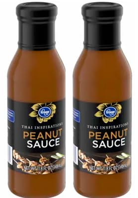 Peanut Sauce (2 Bottles, 11.8 oz. each)
