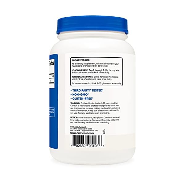 Nutricost Creatine Monohydrate Micronized Powder (1 KG) - Pure Creatine Monohydrate - Image 4