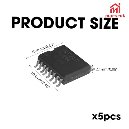 5pcs ds3231 ds3231sn real-time clock module for ds3231n ds3231s 3231sn sop-16 sop16