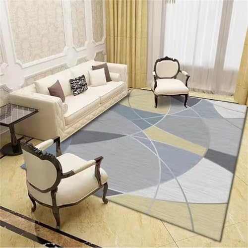 Tapis antidérapant 120x120 pour chambre d'enfant et salon moderne