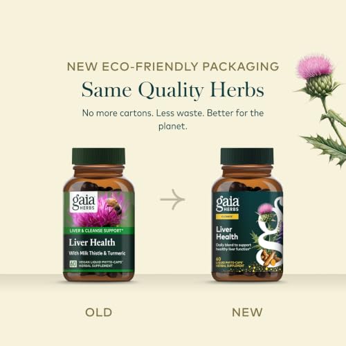 Gaia Herbs Liver Health Vegan Capsules