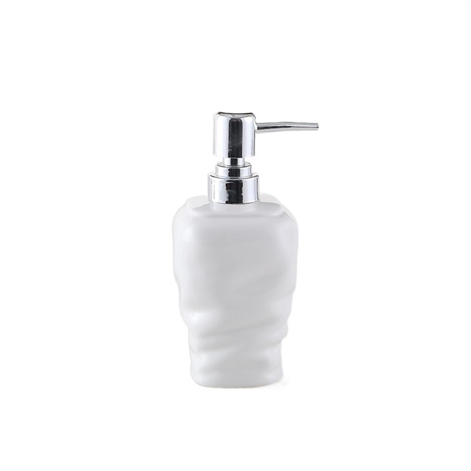 Dozownik mydła w kuchni, do mycia naczyń, szamponu, balsamu, ceramicznego dozownika mydła, butelka z pompką do kuchni, łazienki, gospodarstwa rolnego (350 ml/11,83 uncji) dozownik mydła